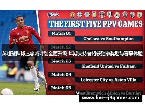 英超球队球迷忠诚计划全面升级 长期支持者将获独家奖励与尊享体验