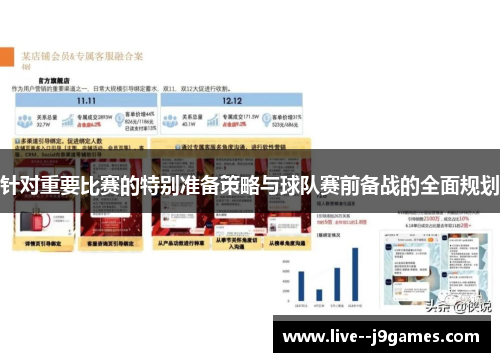 针对重要比赛的特别准备策略与球队赛前备战的全面规划